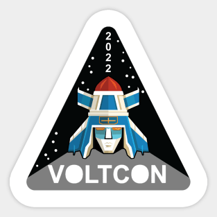 VoltCon! 2022 Vehicle Team Logo Stickers, Pins, Totes and Magnets Sticker